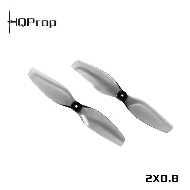 HQ Ultralight Prop 2X0.8 (51MM) Grey(2CW+2CCW)-PC-1MM Shaft