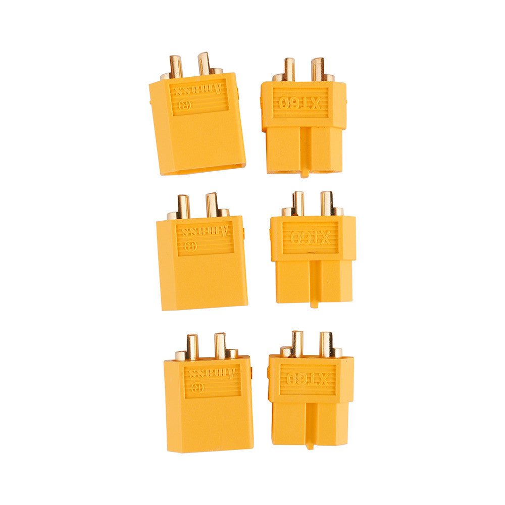 GensAce XT60 Male & Female Plug (3-Pair)