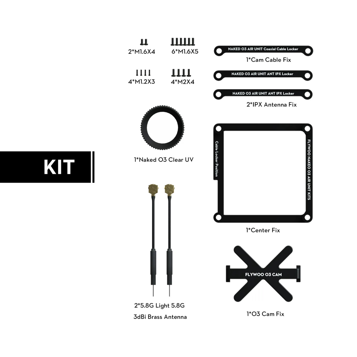 Kit de mise à niveau Flywoo Naked O3