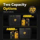 Tattu 1480mAh 6S 160C 22.2V Lipo Battery with XT60 Plug | LE R-Line V6