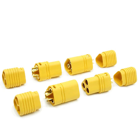 Amass MT60 3.5mm Yellow Plug (2x Pairs) - DroneDynamics.ca