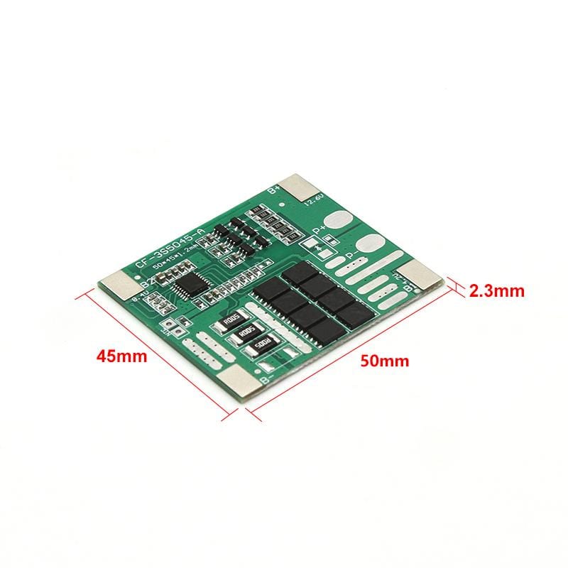 Sequre 3S 25A Lithium Battery 18650 Charger BMS
