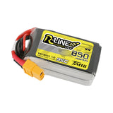 Tattu 850mAh 4s 95C 14.8V R-Line Lipo Battery Pack with XT60 Plug