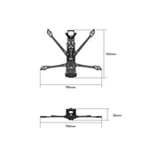 Flywoo Explorer LR  O4 Pro Frame Kit