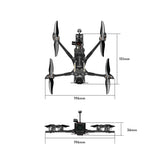 Flwoo Explorer LR 4 O4 Sub250 4K/1080P Micro Long Range