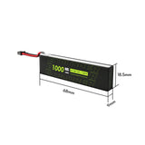 Flywoo Explorer 1S 1000mAh 80C LiHV V2 A30 Plug (4-Pack)