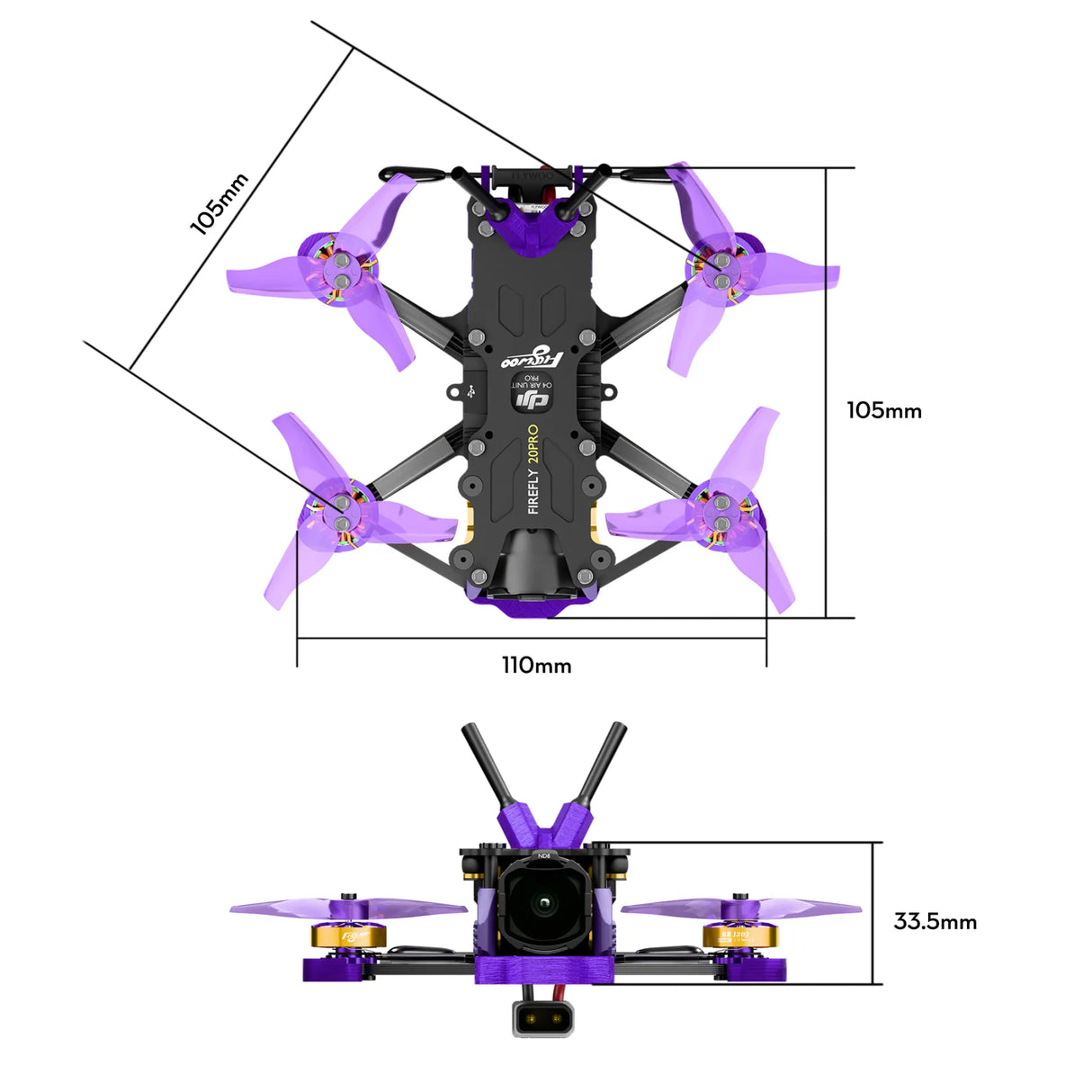 Flywoo Firefly 20PRO O4 PRO (ELRS)