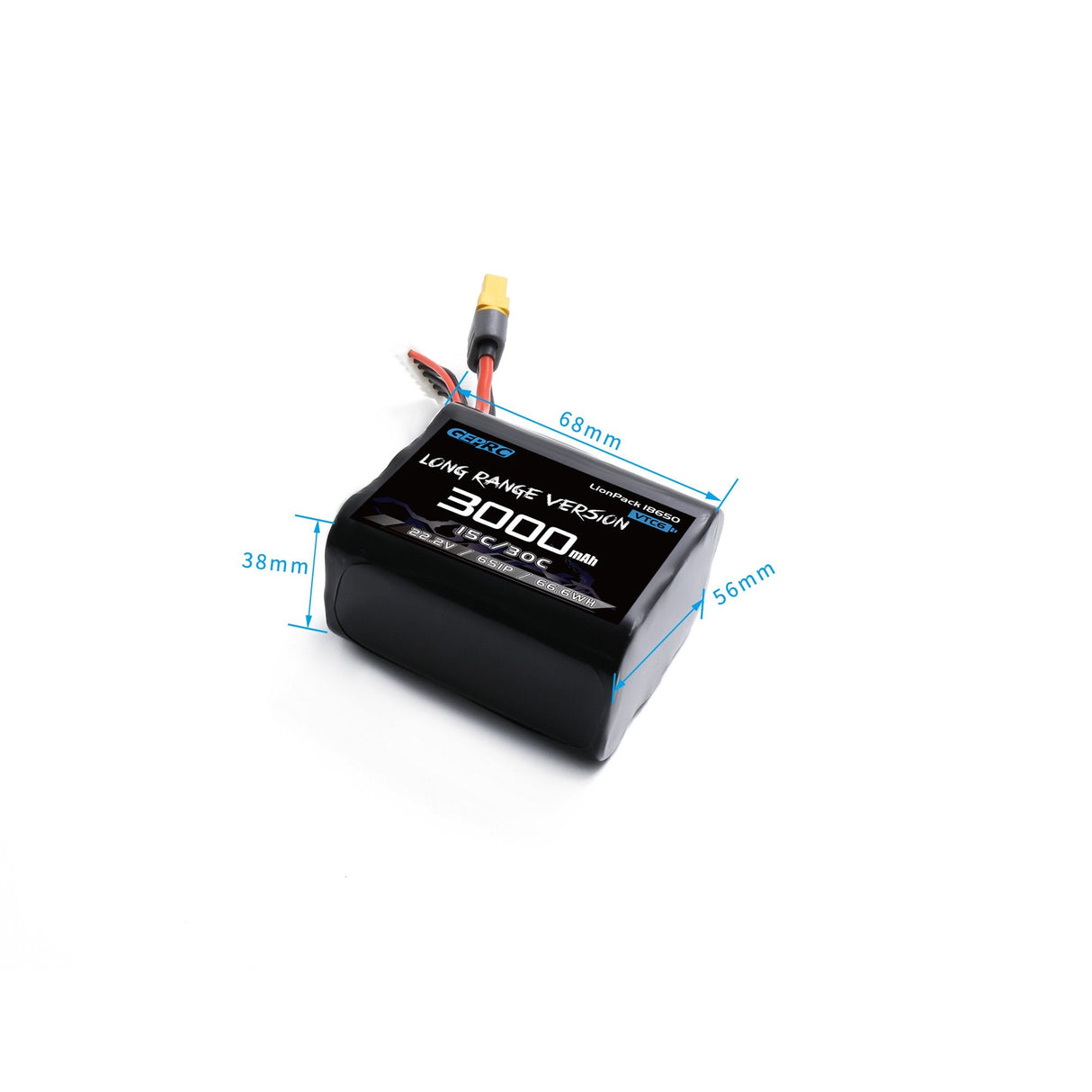 GEPRC VTC6 18650 6S1P 3000mAh Battery