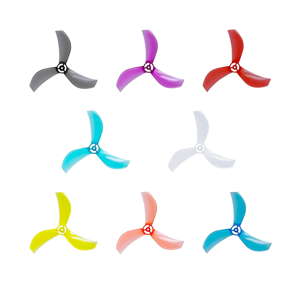 NewBeeDrone Azi (Tri-Blade) Micro Propellers 40mm 1.0mm Shaft