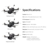HGLRC Rekon35 v2 Long-Range FPV Drone (Analog + ELRS 2.4G)