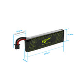 Flywoo Explorer 1S 450mAh HV V2 A30 Plug (4-Pack)