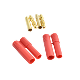 HXT 4mm Gold Plated Connector W/Housing (10x Male 10x Female) - DroneDynamics.ca