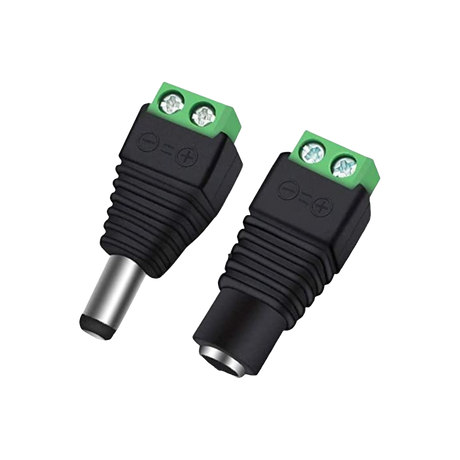 2.1x5.5MM DC Power Jack Plug Adapter Barrel Connector - DroneDynamics.ca