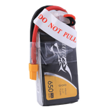 Tattu 650mAh 3S 75C 11.1V Lipo Battery Pack With XT30 Plug
