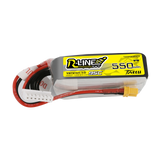 Tattu 550mAh 6S 95C 22.2V R-Line Lipo Battery Pack With XT30 Plug