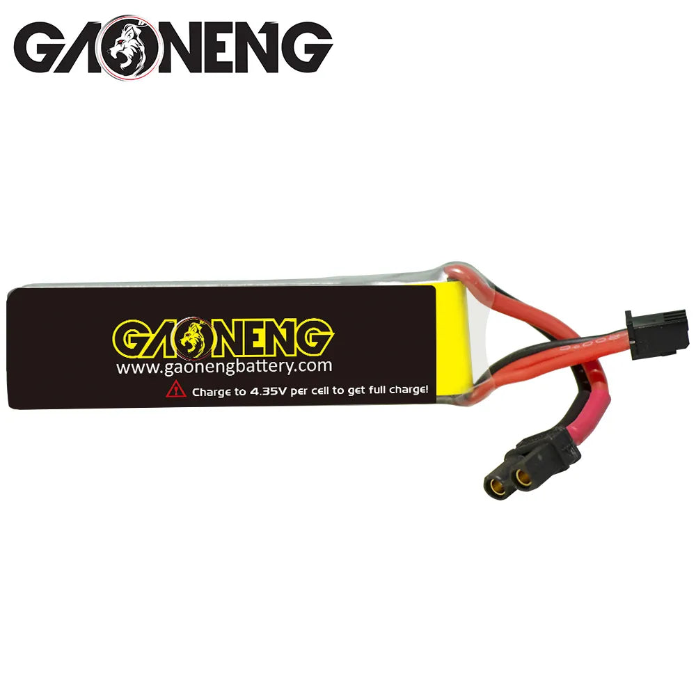 GNB LiHV 2S 7.6V 530mAh 90C XT30 LiPo Battery Long Type