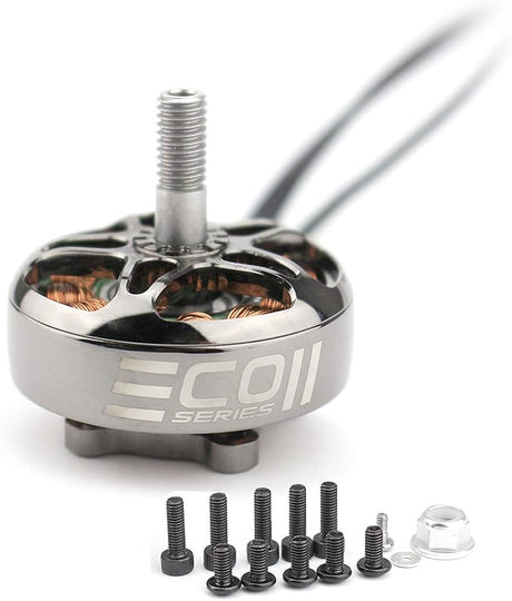 Emax ECO II Series 2807 3-6S 1300KV 1700KV 1500KV Brushless Motor for RC Drone FPV Racing - DroneDynamics.ca