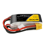 Batterie Lipo Tattu 800mAh 7.4V 45C 2S1P avec prise XT30