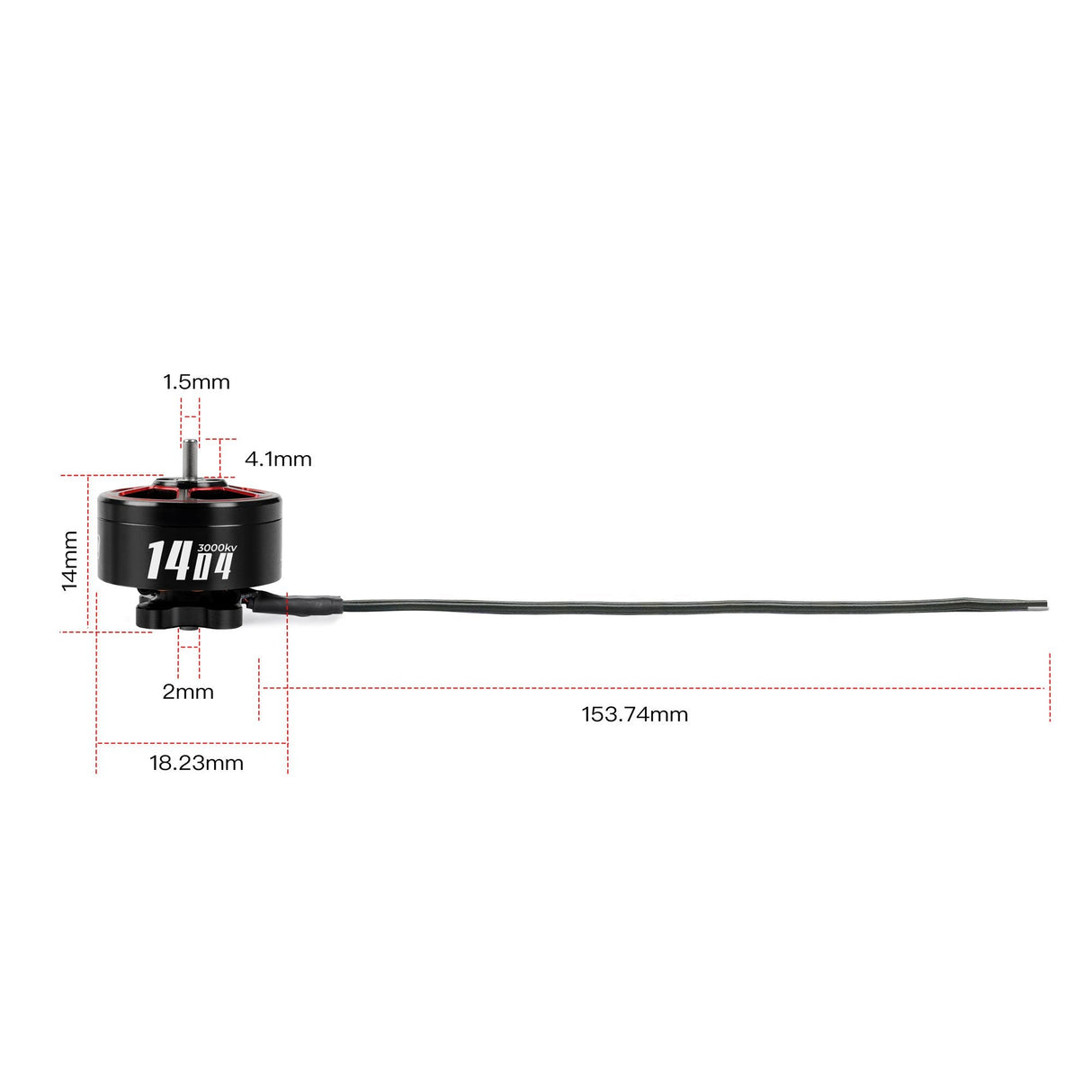 GEPRC SPEEDX2 1404 4600KV Motor