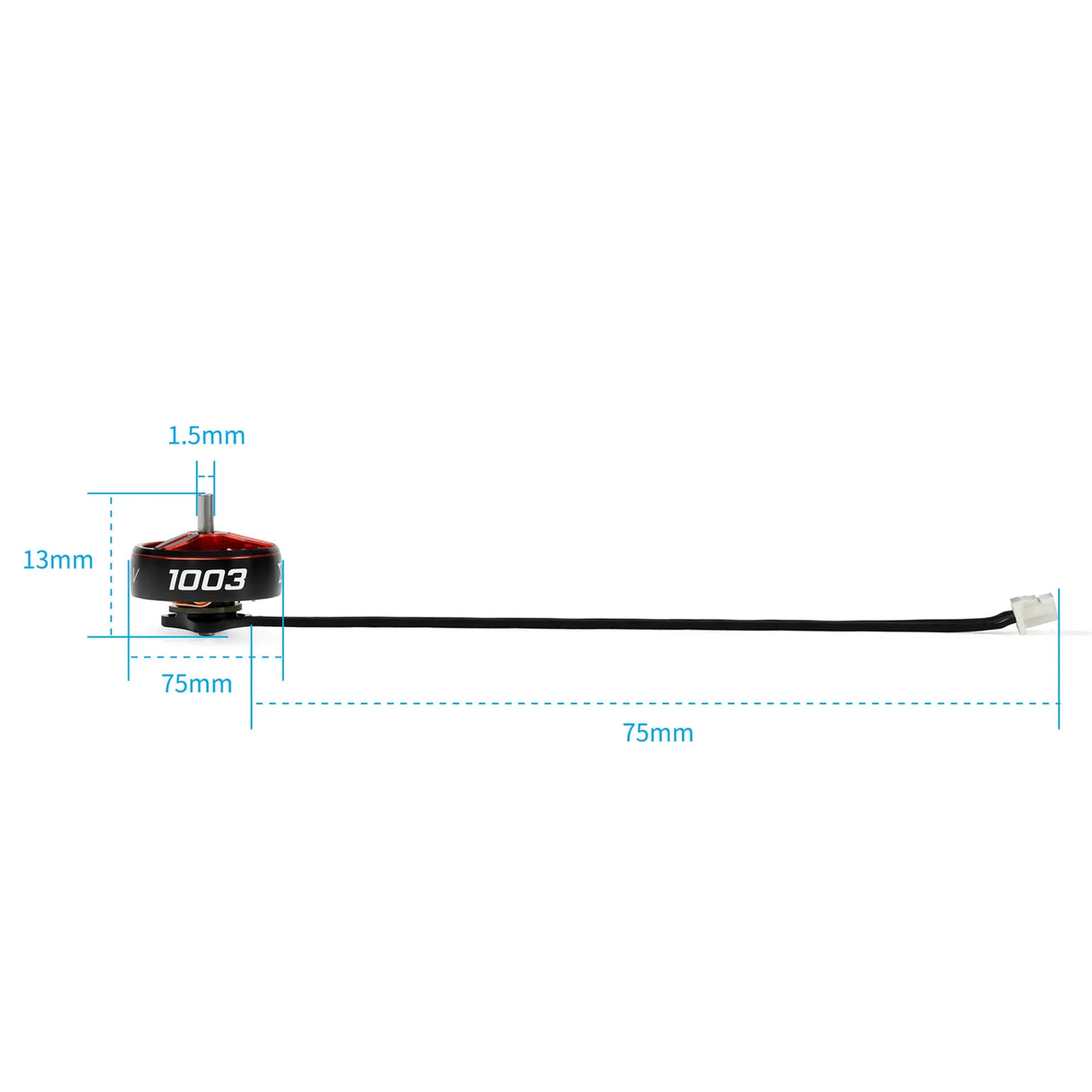 Sub250 1003 Motor 1.5mm Shaft 4-Pack (10000KV/19000KV)