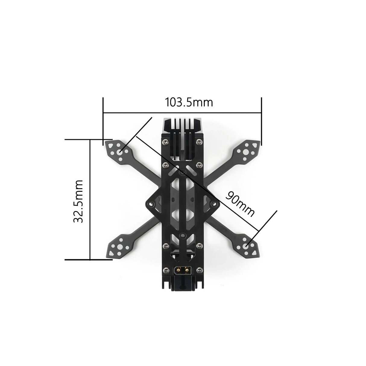 Kit de cadre FPV Eagle1 YMZFPV 2 pouces