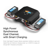 ISDT K4 AC 400W DC 600W Dual Mode Smart Balance Charger - DroneDynamics.ca