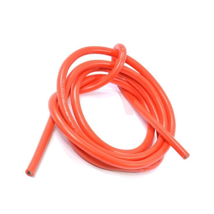 Câble de batterie rouge 12AWG (2M)