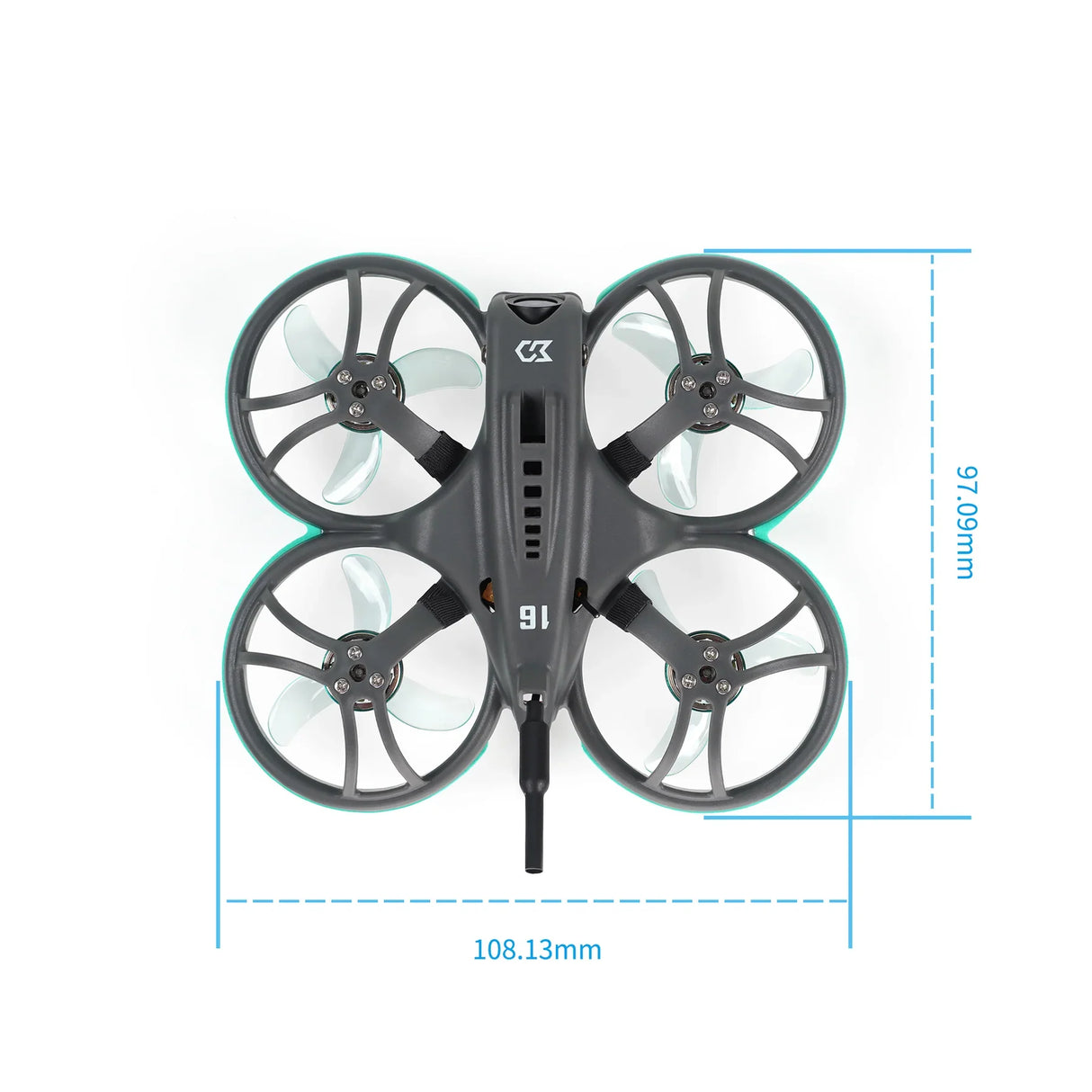 Drone analogique ultra-léger Sub250 Whoopfly16 ELRS 2.4 1s