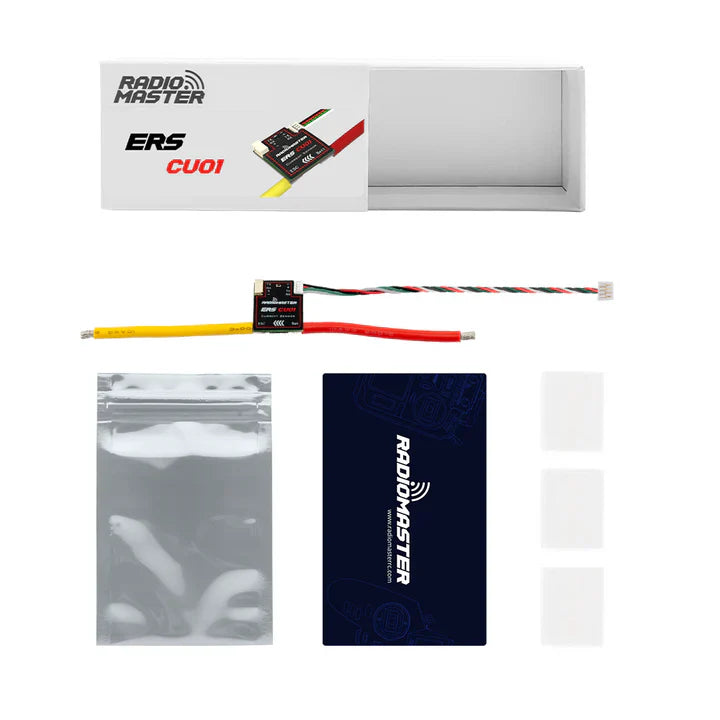ERS-CU01 - Real-Time Current Sensor for compatible ExpressLRS PWM Receivers