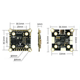 Sequre H743 V2 ICM42688P FC 4-8S Dual BEC Flight Controller
