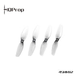 HQ Micro Whoop Prop 1.8X1.4(45MM) Grey (2CW+2CCW)-Poly Carbonate-1.5MM Shaft