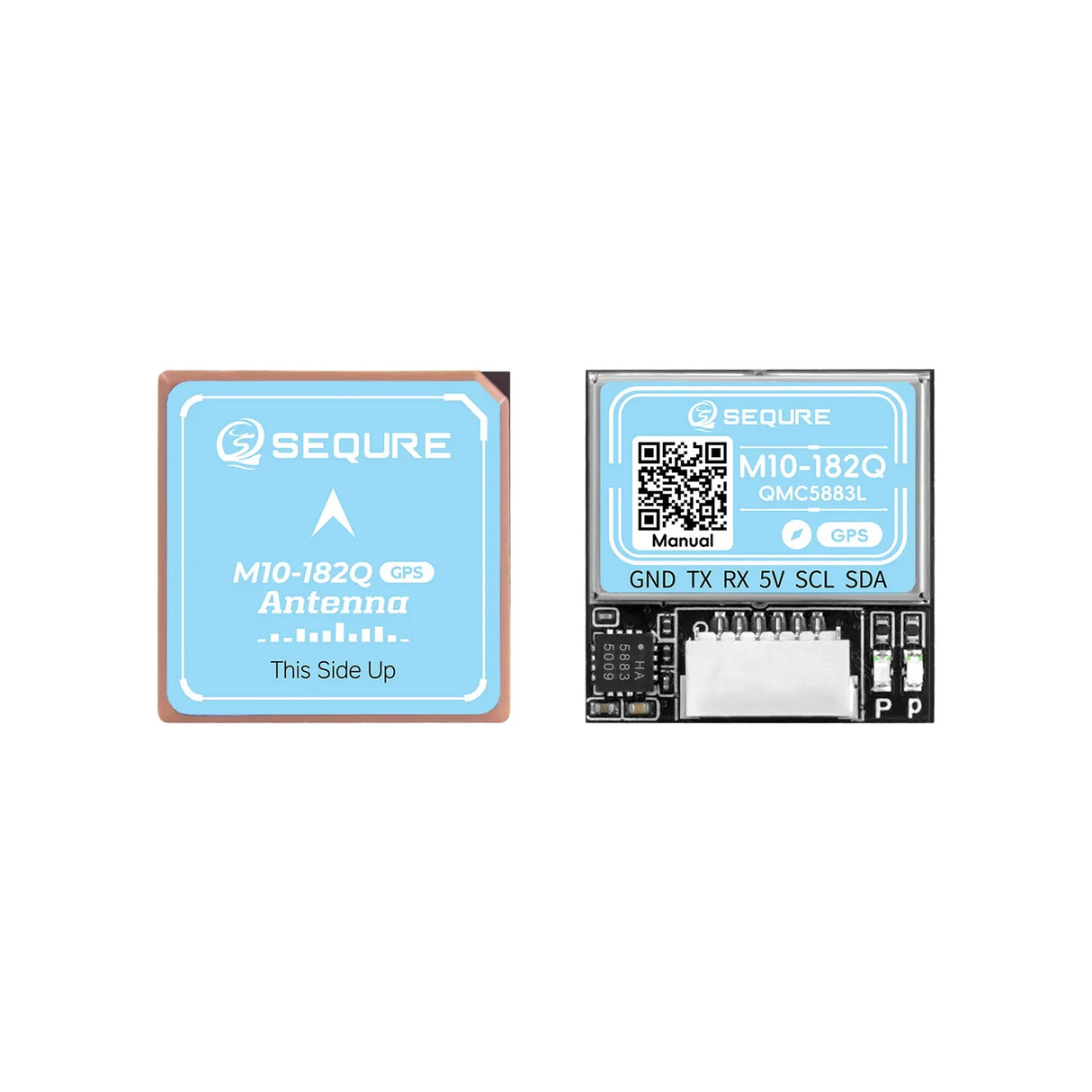 SEQURE M10 Series GPS Modules (M10-122/M10-182/M10-182Q/M10-252/M10-252Q GPS)