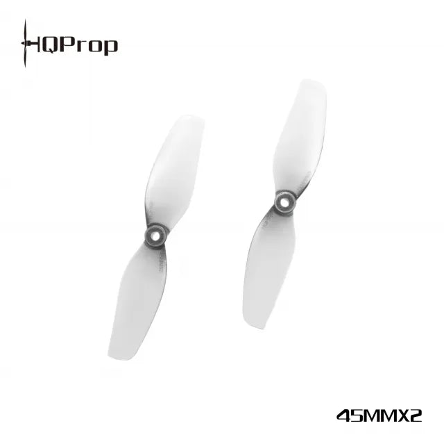 HQ Micro Whoop Prop 1.8X1.4(45MM) Grey (2CW+2CCW)-Poly Carbonate-1.5MM Shaft