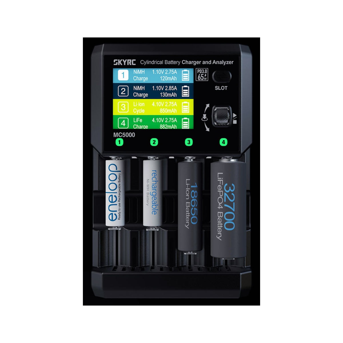SKYRC MC5000 充電器 SkyRC MC5000 MAXBUSTER Cylindrical Charger & Analyzer – EpicFPV