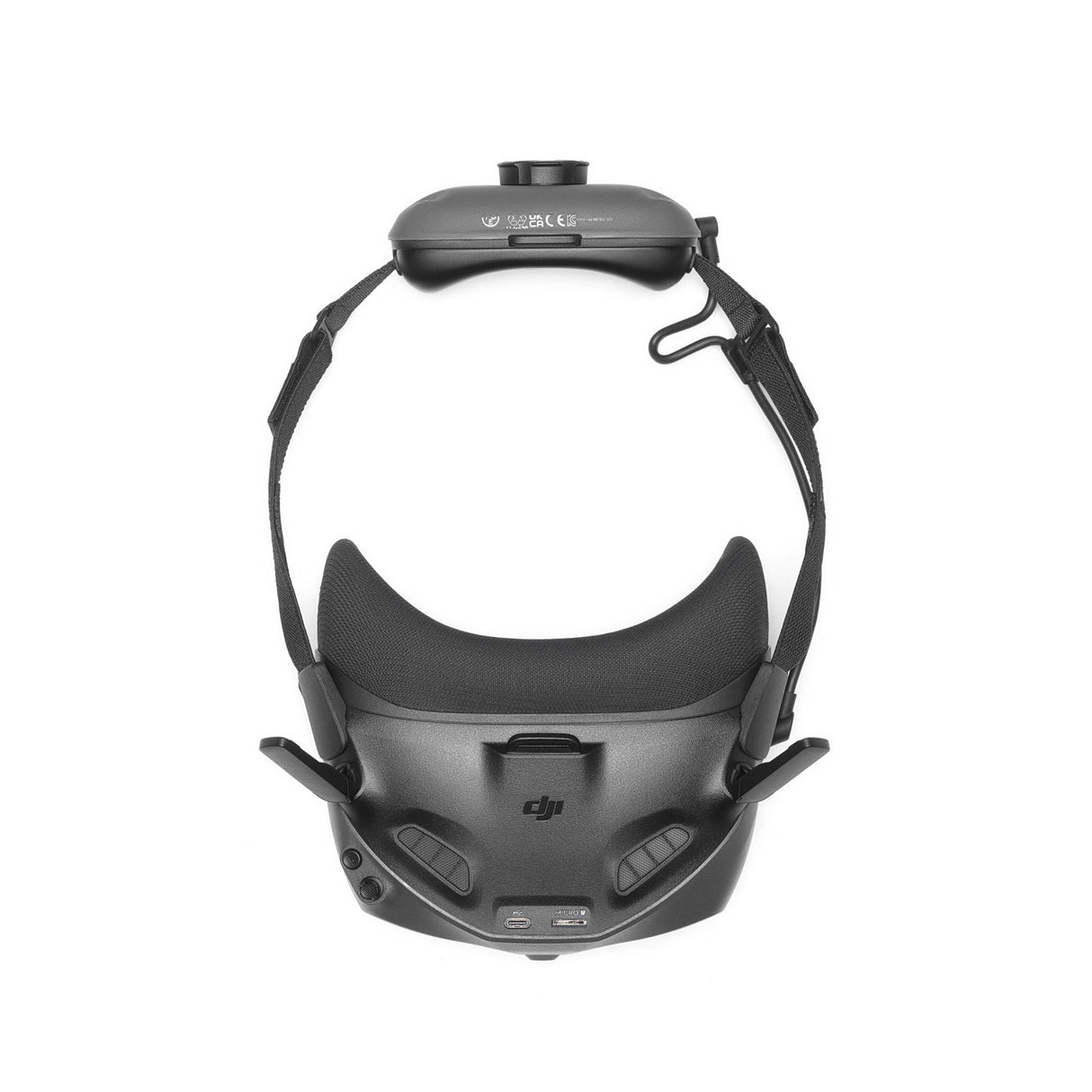 DJI Goggles N3 top down view.