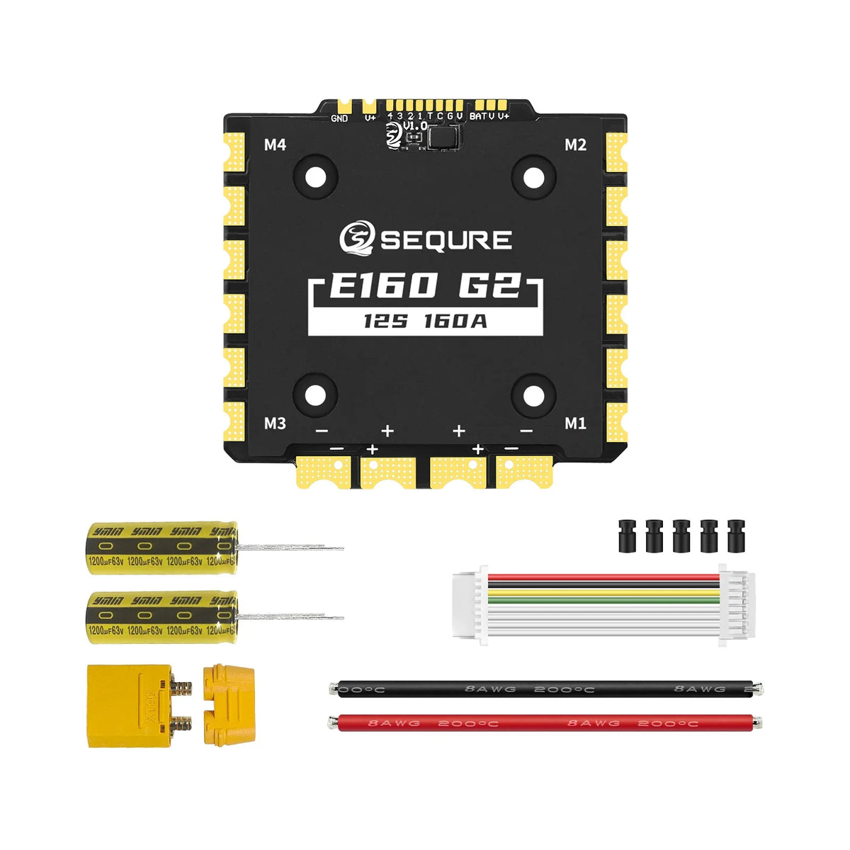 Sequre E160 160A G2 12S AM32 ESC