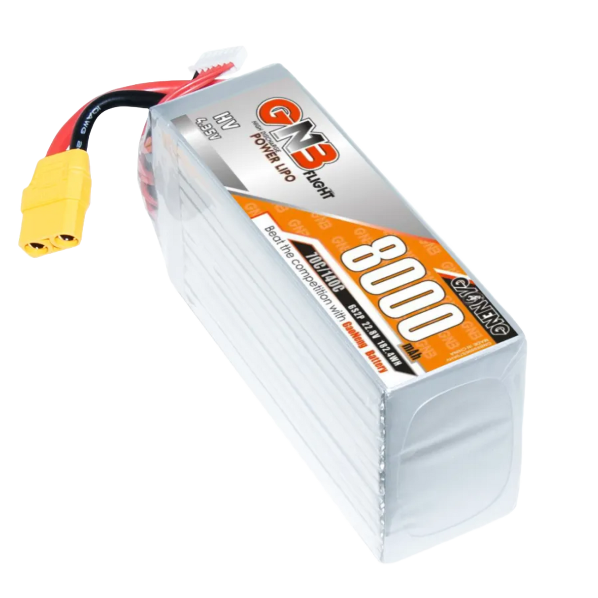 GNB HV 6S 22.8V 8000mAh 70C LiPo Battery XT90 - DroneDynamics.ca