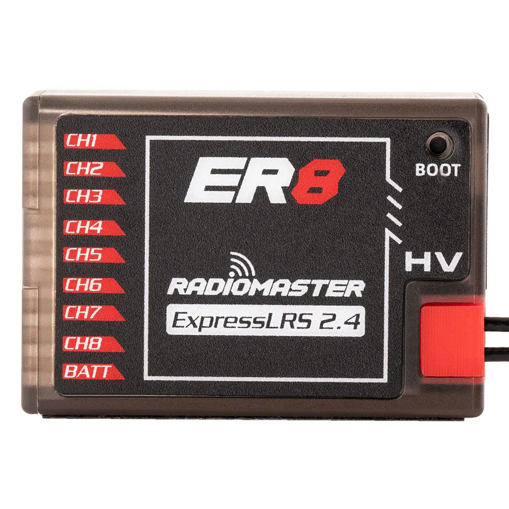 ER8 2.4GHz ELRS PWM Receiver