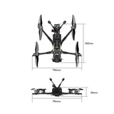 Flywoo Explorer LR 4 O4 PRO Sub250 4K/1080P Micro Long Range