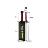 Flywoo Explorer 1000mAh LiHV 3S 80C Battery (2-Pack)