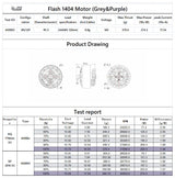 FlyFishRC Flash 1404 4500KV FPV Motor