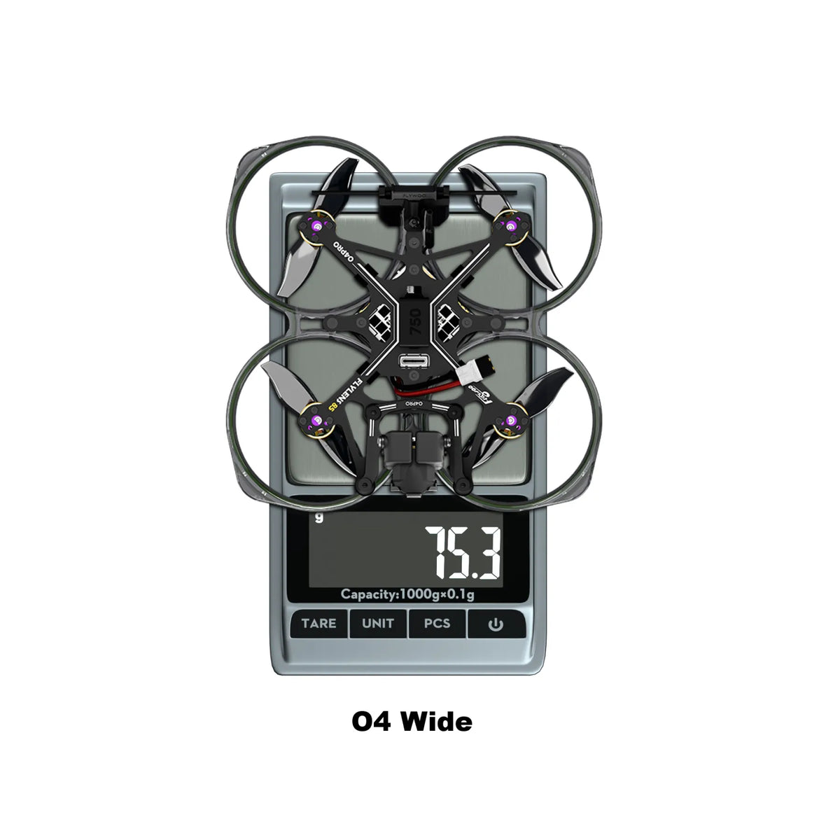 Flywoo Flylens 85 DJI O4 Wide 2S Whoop FPV Drone (W/ND Filter + ELRS 2.4G)
