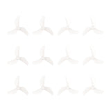 Gemfan 1207 3-Blade Propellers (1.0mm Shaft) 4-Pack