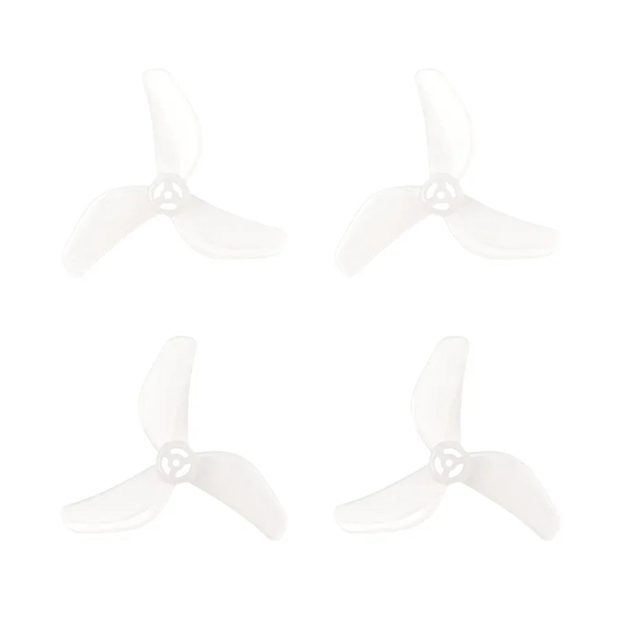 Gemfan 1207 3-Blade Propellers Transparent 12-Pack (1.0mm Shaft)