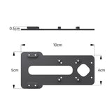 CADDXFPV 3D Printed Mounting Base and Antenna Bracket for CaddxFPV GM3 Gimbal