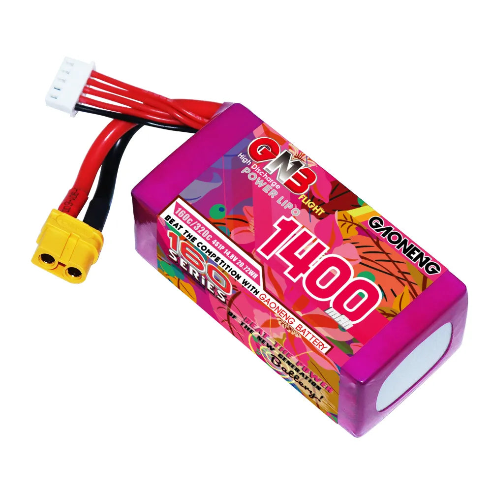 GNB 1400mAh 4S 160C LiPo XT60