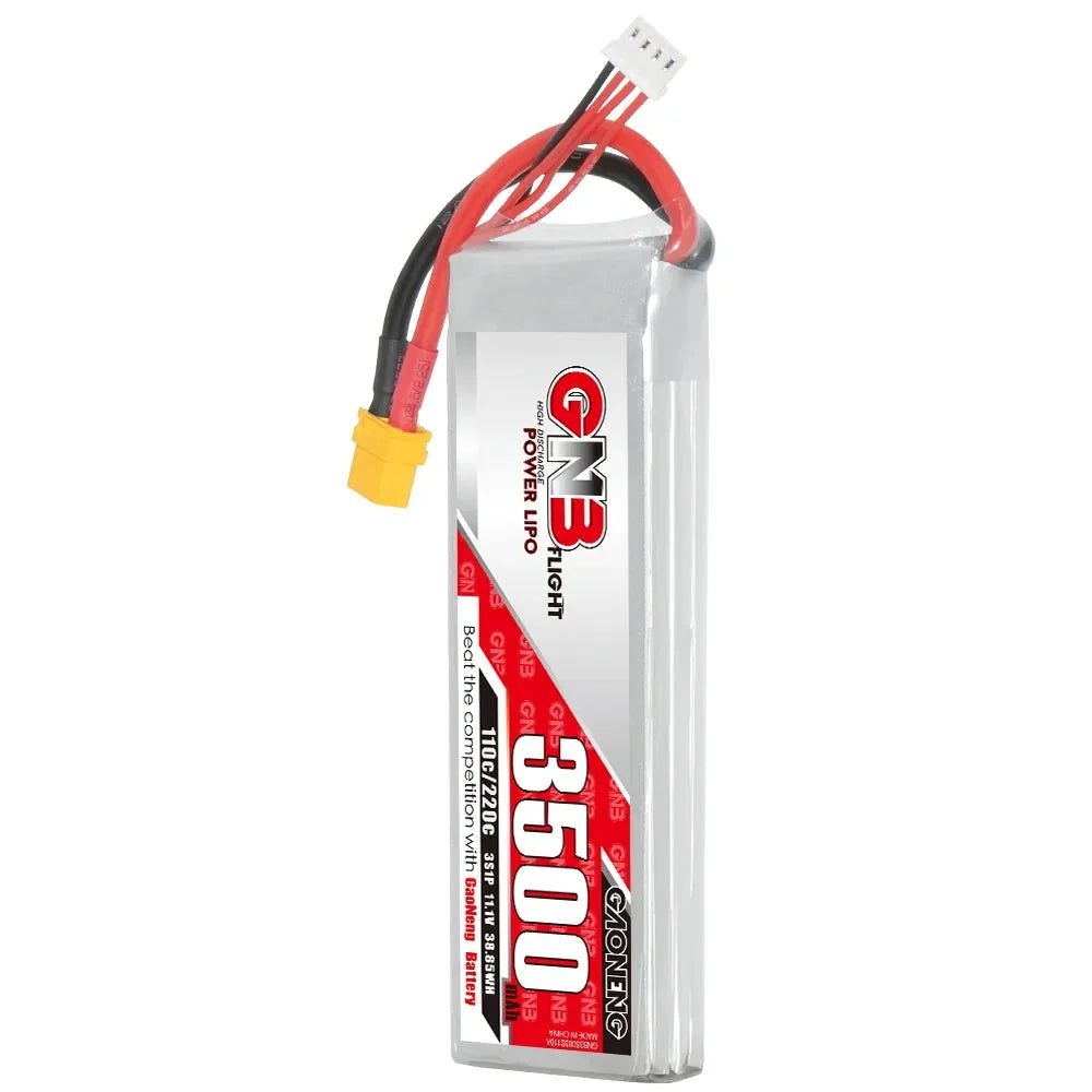 GAONENG GNB 3S 11.1V 3500mAh 110C LiPo Battery XT60