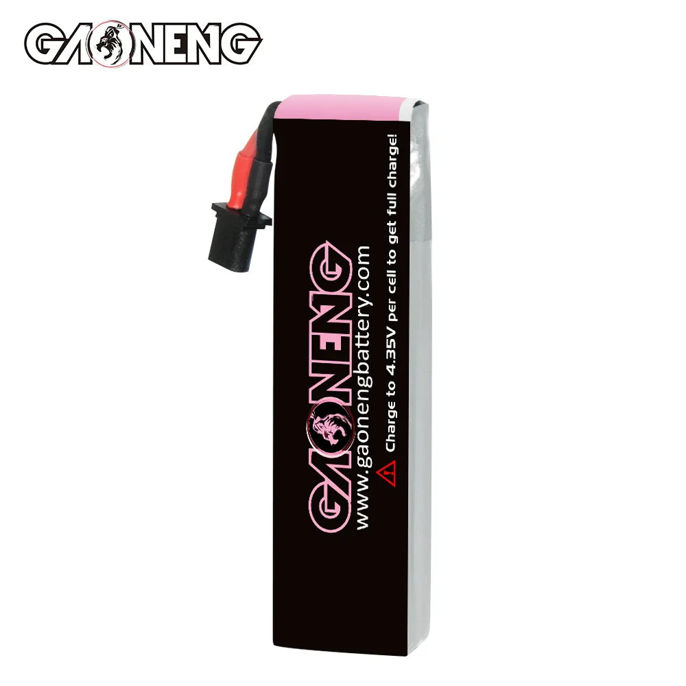 GNB LiHV 1S 3.8V 450mAh 80C A30 Cabled LiPo Battery