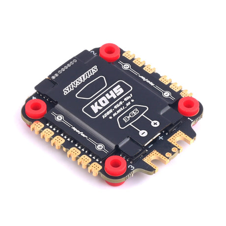 KO45 BLheli32 45A 3-6S ESC support 128K DShot1200 4-in-1 ESC - DroneDynamics.ca