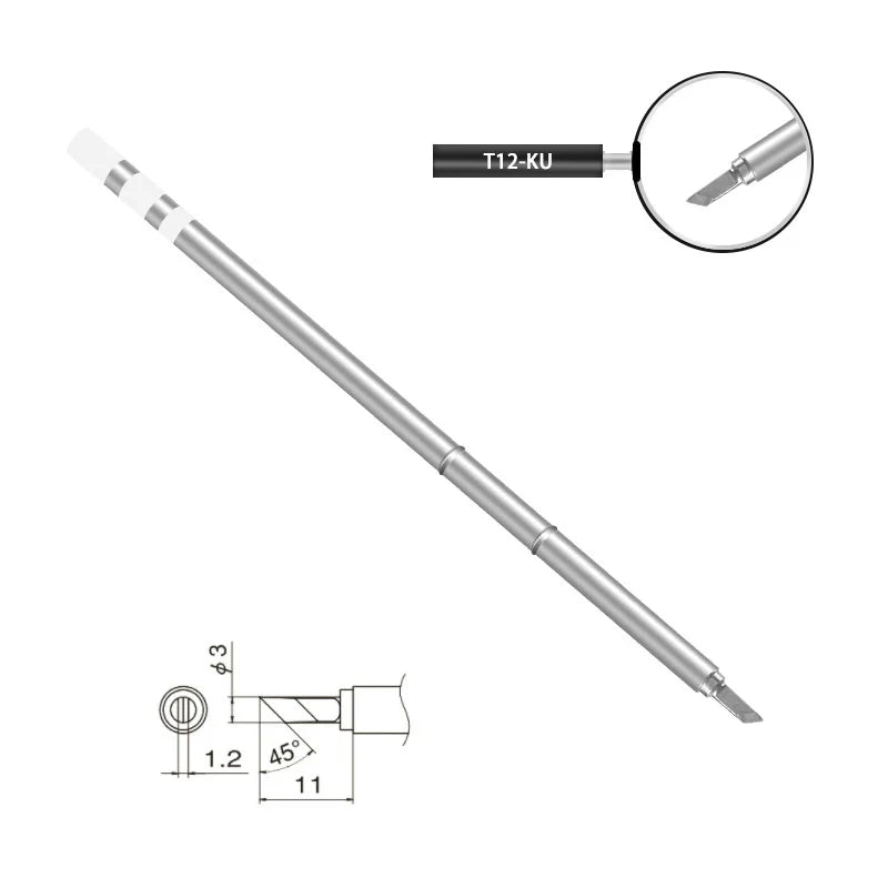 Pointes de fer à souder Sequre T12